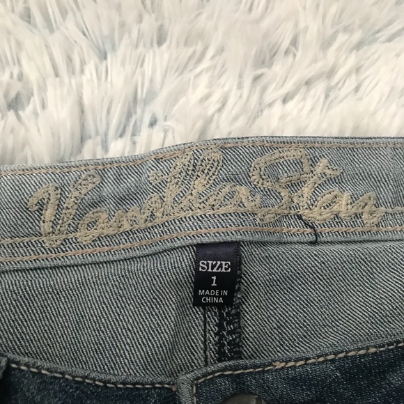 Vanilla star rolled up shorts - Picture 6 of 6